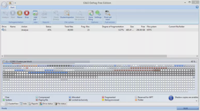 o & o defrag software