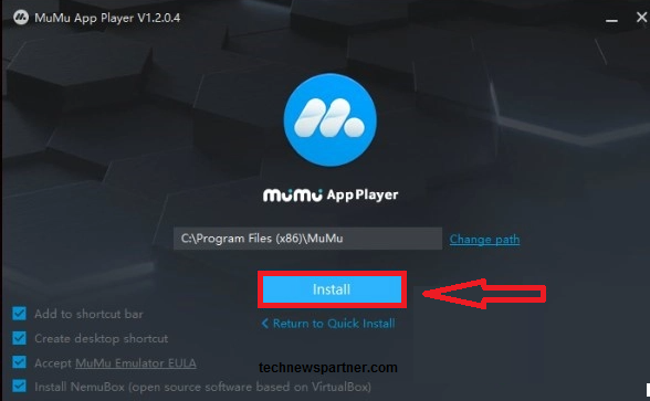 install MuMu Emulator