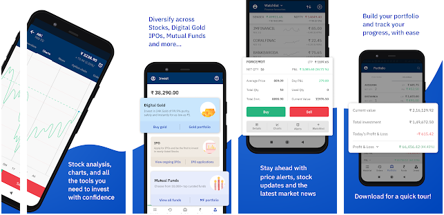 upstox stock market app