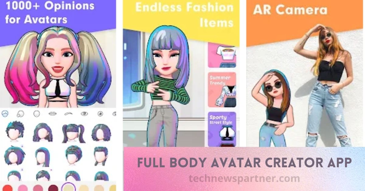 Full Body Avatar Creator App