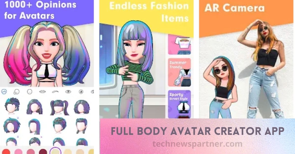 Full Body Avatar Creator App