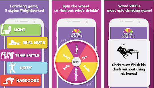 Drink Roulette Drinking Games app